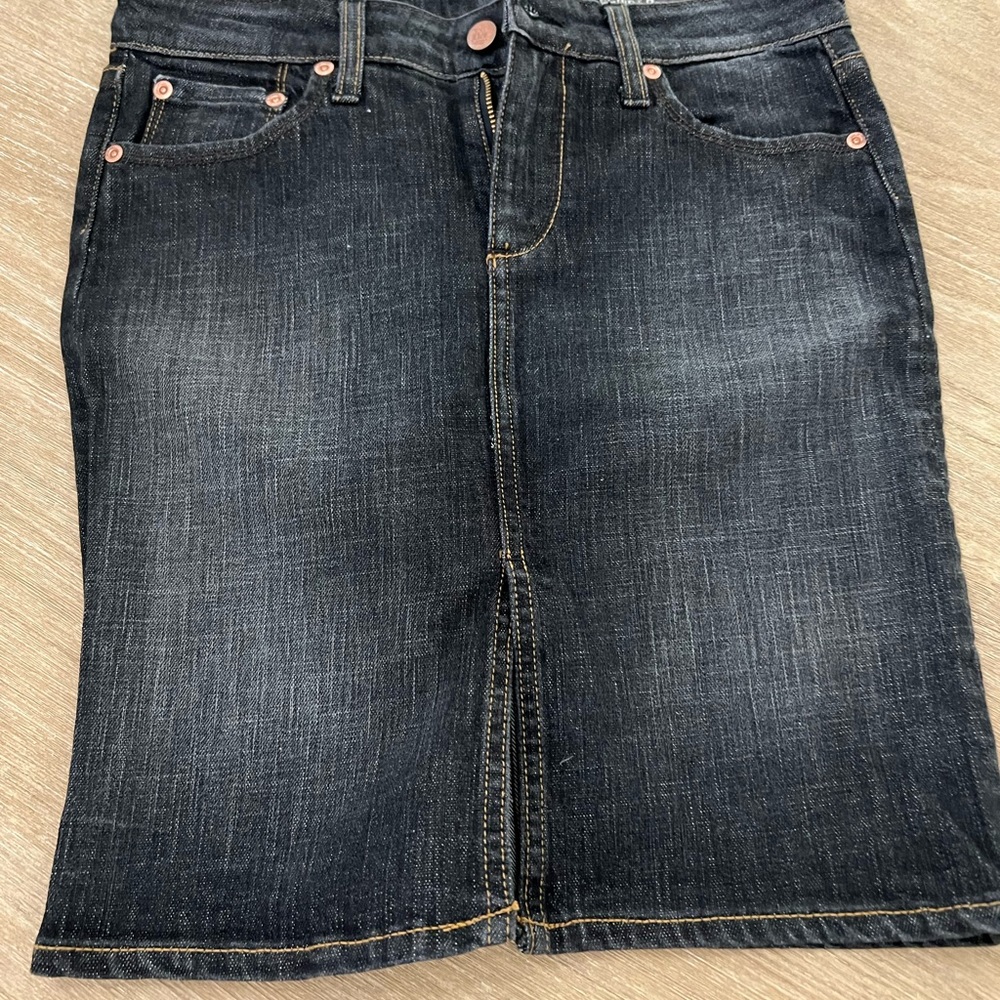 Chip and pepper denim pencil skirt size 26